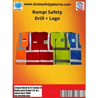 Rompi Safety Drill + Logo Terbaru