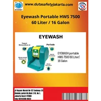 HWS 7500 Portable Eye Wash 16 Gallon Best in Glodok