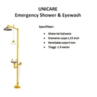 epg g Emergency Eyewash Shower bahan Galvanis Di Glodok