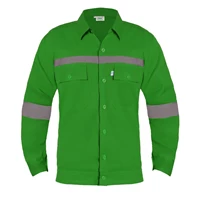 17. Baju Safety Merk IMJ Dengan Warna HIjau