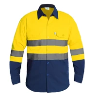 15. Baju Safety Kombinasi Kuning Dengan Merk IMJ
