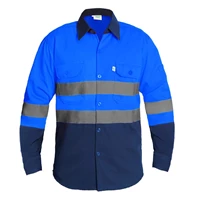 9. Baju Atasan safety Warna Biru
