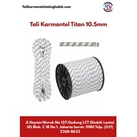 PUSAT TALI KARMANTEL STATIS TITAN 10.5 MM DI GLODOK