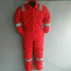 Baju Safety (Wearpack) Exis Warna Merah 2