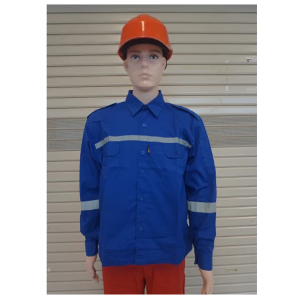 Exis Blue Safety Shirt (Wearpack) BCA