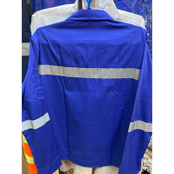 Baju Safety (Wearpack) Exis Warna Biru BCA