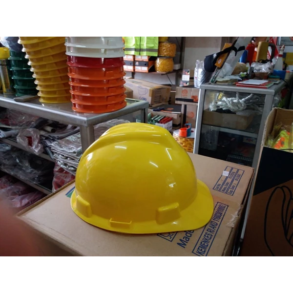 Helm Proyek Safety Merk NSA Model V Gard - Putih