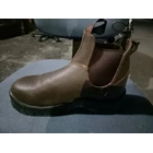 Safety shoes krushers nevada Hitam/Coklat 5