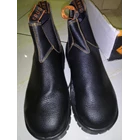 Safety shoes krushers nevada Hitam/Coklat 2