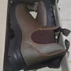 Safety shoes krushers nevada Hitam/Coklat 3