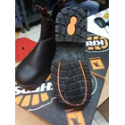 Safety shoes krushers nevada Hitam/Coklat 4