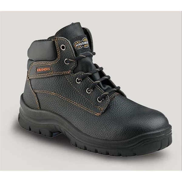 Safety shoes krushers dallas Hitam