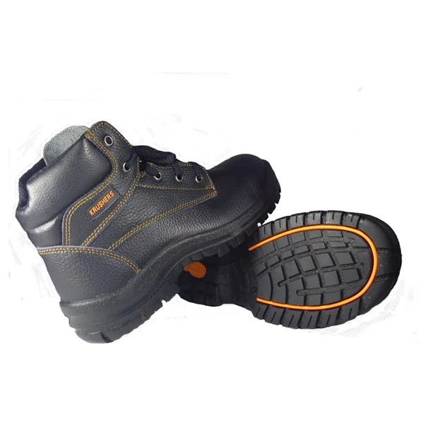 Safety shoes krushers dallas Hitam
