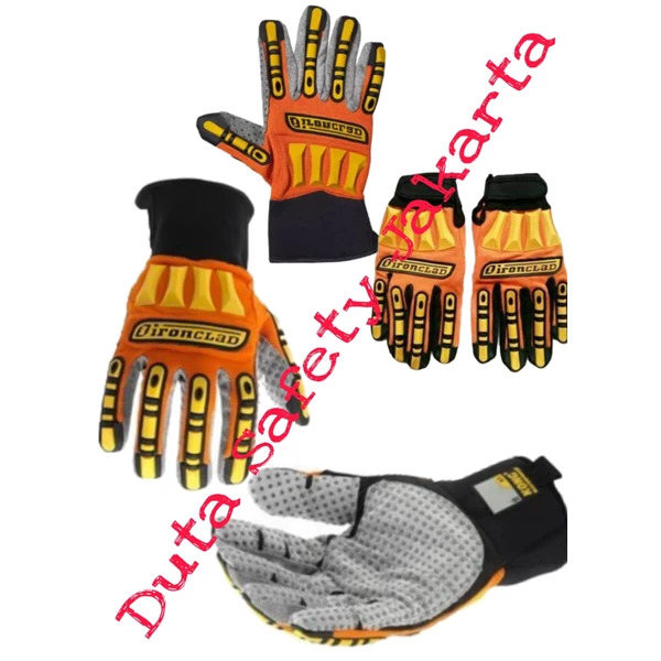 Ironclad safety glove s Orange 