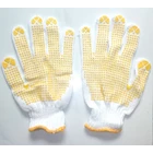 Yellow Spots Gloves 1 one 6