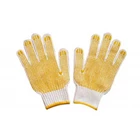 Yellow Spots Gloves 1 one 2