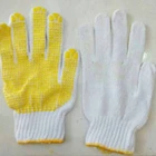 Yellow Spots Gloves 1 one 4