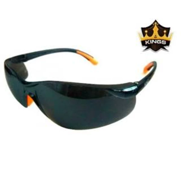 Kacamata las safety goggles 738-4A king + sarung