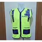 Rompi Safety Security Hijau All Size 2