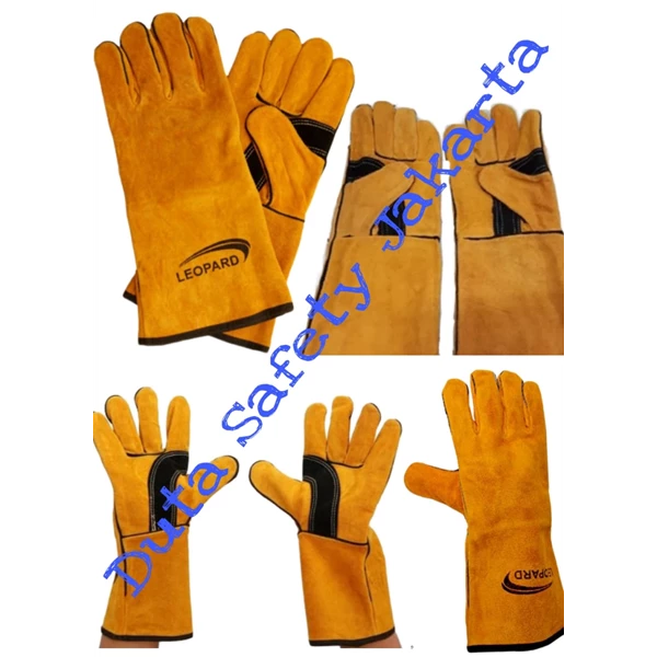 14In type Leopard Safety Gloves
