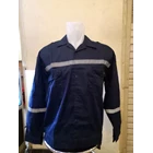 Long Sleeve Brand Safety Shirt Xsis Color Dongker Blue 4