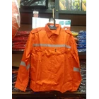 Baju Safety Xsis Lengan Panjang Warna Orange 7