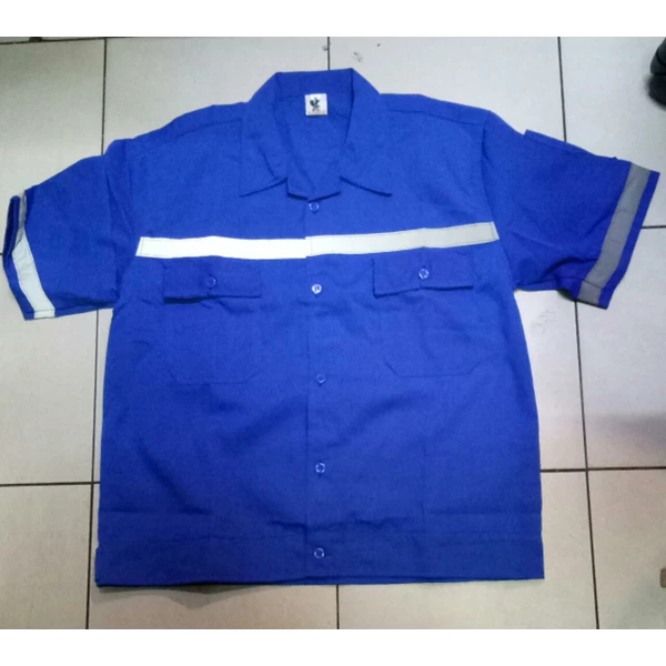 Blue Short Sleeve Xsis Safety Shirt Bca