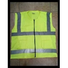Safety Vest Green Material Highlighter Drill 4