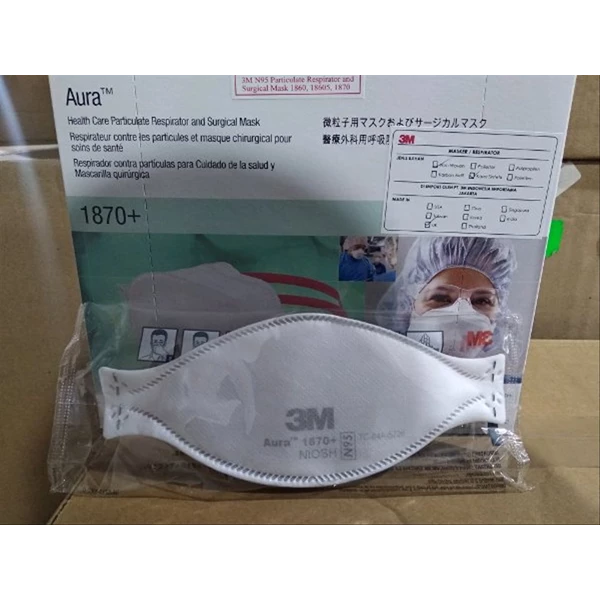 Masker Respirator 3M 1870 PLUS N95