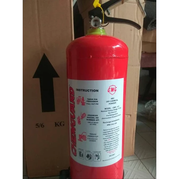 Fire Extinguisher 4.5kg Type ABC. Powder