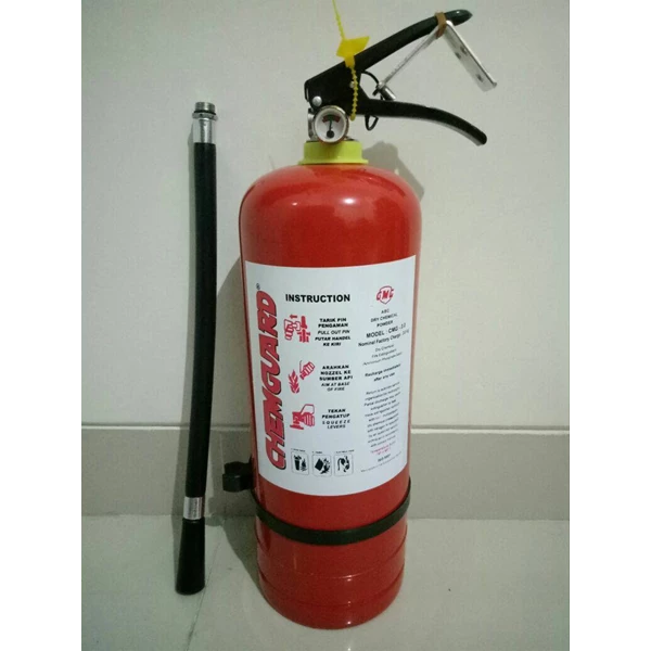 APAR Light Fire Extinguisher 3 kg ABC Dry Powder Chemguard CMG-3.0