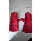 Yamoto welding safety gloves Red 3