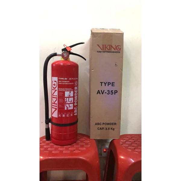 Viking Powder Type Light Fire Extinguisher