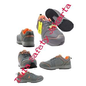 Sepatu Safety Joger  Balto Grey 
