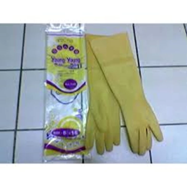 Young Young Safety Gloves Yellow