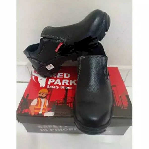 Red Parker P182 Safety Shoes