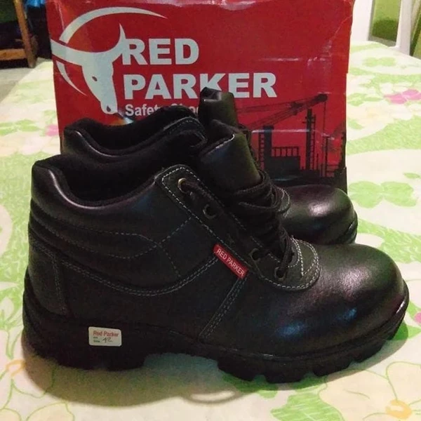 Red Parker S183 Safety Shoes