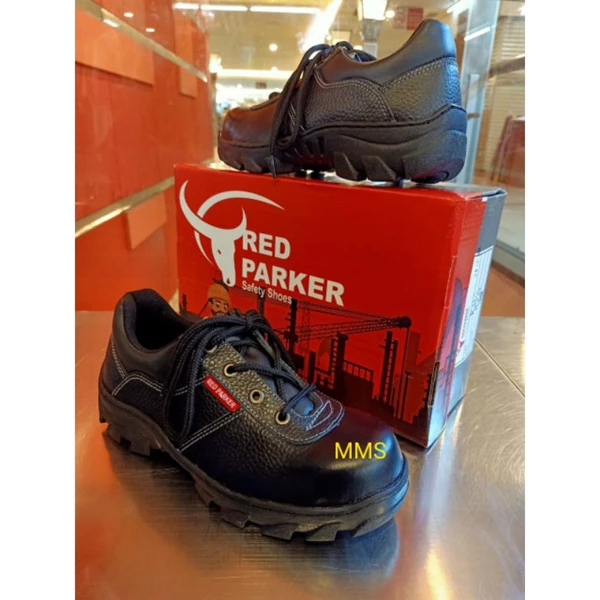 Red Parker P181 Safety Shoes