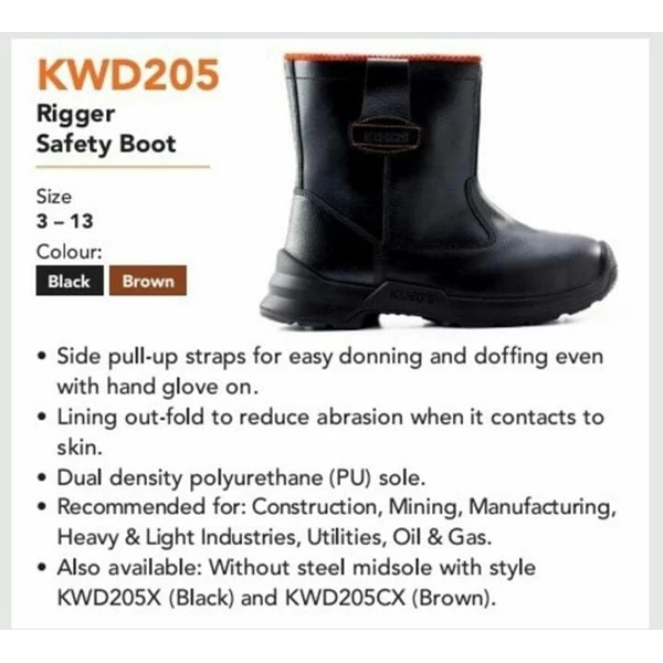 Sepatu Safety Kings KWD 805X/205X HONEYWELL
