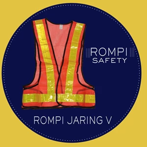 PUSAT ROMPI SAFETY JARING V TERBARU ORANGE
